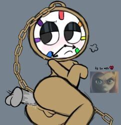 anonymous_male, dyle_(dandy's_world), dyle_timesly, anal, anal_penetration