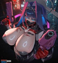 ouro_kronii, talia_yang, cyberpunk:_edgerunners, cyberpunk_(series), hololive