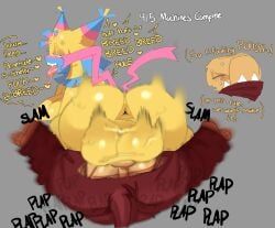 dino_snore_shelly, shelly_(dandy's_world), yatta_(dandy's_world), dandy's_world, cofficremer