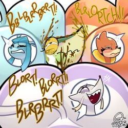 buizel, glaceon, mienshao, ocs, pokemon_(species)