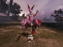 beerus, xion_archaeus, dragon_ball, dragon_ball_super, left_4_dead