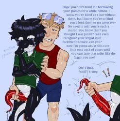 simon_(mr_shrink), mr_shrink, 2boys, anthro, anthro_on_human