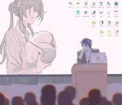 dr._ratio_(honkai:_star_rail), ruan_mei_(honkai:_star_rail), honkai:_star_rail, honkai_(series), hoyoverse