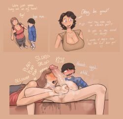 fm001, 2girls1boy, big_balls, big_breasts, big_penis