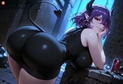 vermeil_(kinsou_no_vermeil), kinsou_no_vermeil, loratta, 1girl, alley
