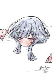 runami_yachiyo, cho_kaguya-hime!, yoruneko_(liampadolina), 2girls, blank_censor