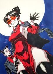 garu, pucca, pucca_(franchise), 1boy, bags_under_eyes