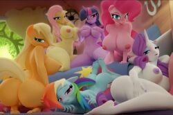 applejack_(mlp), fluttershy_(mlp), mane_six_(mlp), pinkie_pie_(mlp), rainbow_dash_(mlp)