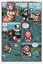 amy_rose, geoffrey_st._john, sega, sonic_(series), sonic_the_hedgehog_(archie)