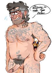ford_pines, stanford_pines, gravity_falls, naked_male, older_male