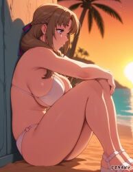 mamako_oosuki, do_you_love_your_mom_and_her_two-hit_multi-target_attacks?, fr34ky, bikini, huge_breasts