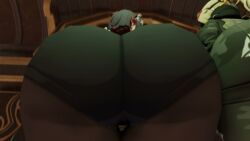 ellen_joe, trigger_(zenless_zone_zero), zenless_zone_zero, kishi, 2girls