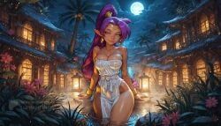 shantae_(character), shantae, lumenforge, 1girl, 1girls