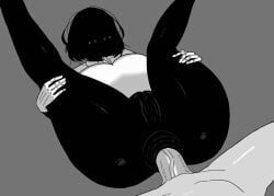 anonymous_male, nate_(nate_hand_gesture), nate_hand_gesture, 1girl, 1girl1boy