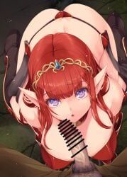 elf_princess_warrioress_(kirishima_satoshi), original, kirishima_satoshi, 1boy, 1girl