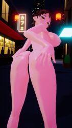 noravrmx, vrchat, vroid, alley, ass