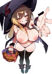 original, artist_request, 1girl, black_hat, black_panties