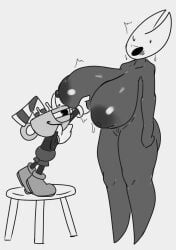 cuphead, hornet_(hollow_knight), cuphead_(game), hollow_knight, tha_randomu