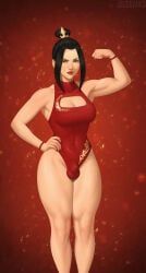 azula, avatar_the_last_airbender, jojobanks, asian_futa, big_thighs