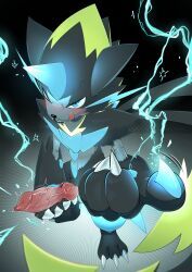 mega_evolution, mega_zeraora, pokemon_(species), nintendo, pokemon