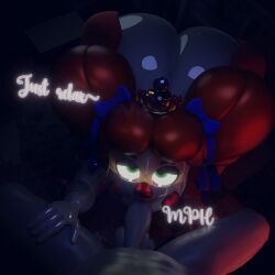 anon, anonymous_male, circus_baby, circus_baby_(fnaf), circus_queen_(justaperson)