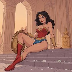 diana_prince, wonder_woman, dc_comics, wonder_woman_(series), dixieart