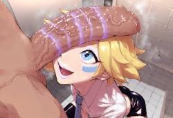 ezreal, league_of_legends, bustybunz, 2boys, bathroom