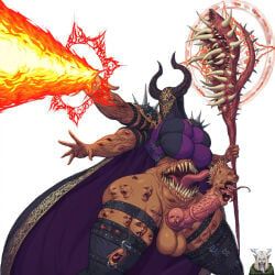 world_of_lust:_the_spire, greyscaler, bodyhorror, demon, demon_girl