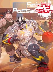 mgg_(character), rexwolf_arashi, shizi_(yibian_sz), yibian_sz, 2_horns