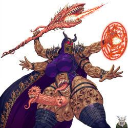 world_of_lust:_the_spire, greyscaler, bodyhorror, demon, demon_girl