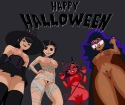 mavis_dracula, millie_(helluva_boss), other_mother, wilhamena, cartoon_network