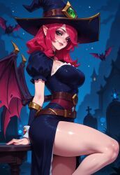 bewitching_morgana, morgana, halloween, league_of_legends, patreon