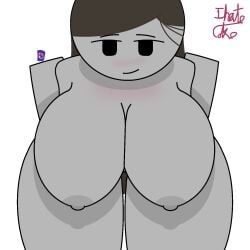 original_character, ihatecoke, big_breasts, big_thighs, big_tits