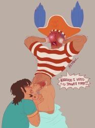 buggy_the_clown, toby_(guuguutron), one_piece, guuguutron, athletic
