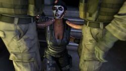 caveira_(rainbow_six), rainbow_six_siege, mr._tucket, 1girls, 3boys