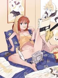 kagamine_len, original, vocaloid, shu187, 1girl