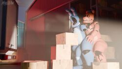 withered_bonnie, withered_freddy, withered_freddy_(fnaf), five_nights_at_freddy's, five_nights_at_freddy's_2