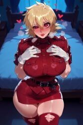 seras_victoria, hellsing, arzagod, 1girls, bedroom