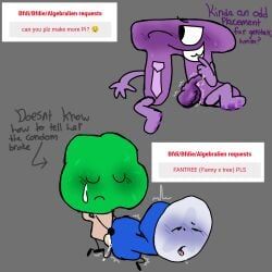 fanny_(bfdi), pi_(bfdi), tree_(bfdi), battle_for_dream_island, bfdi