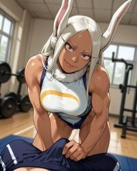 mirko, miruko, boku_no_hero_academia, my_hero_academia, vilerune