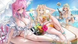 centi_(nikke), dorothy_(nikke), dorothy_(serendipity)_(nikke), tove_(nikke), tove_(sunblaze)_(nikke)