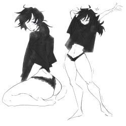 tomioka_giyuu, kimetsu_no_yaiba, femboy, feminine_body, feminine_male