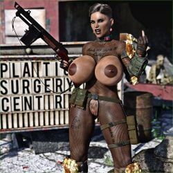jess_aka_cunt, raider_(fallout), fallout, mark_volk, 1girls