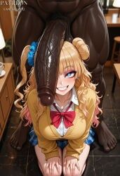 galko, oshiete!_galko-chan, vantawaifu, 1boy, 1girl