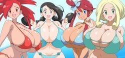 candice_(pokemon), flannery_(pokemon), skyla_(pokemon), viola_(pokemon), nintendo