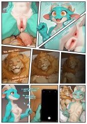 nonimousmate, after_sex, anthro, bed, bodily_fluids