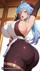 ganyu_(genshin_impact), genshin_impact, hoyoverse, mihoyo, patreon