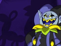 jevil_(deltarune), deltarune, yoshimister, 1boy, balloon_animal
