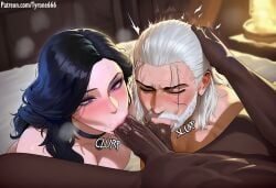 geralt_of_rivia, yennefer, yennefer_of_vengerberg, the_witcher, the_witcher_(series)