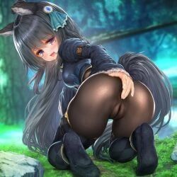 svartlilja, svartlilja_(vrchat), vrchat, endou_hiroto, animal_ears